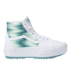 NWOB VANS Sk8-Hi Stacked 'Mint Gradient' Sneakers Size 6.5